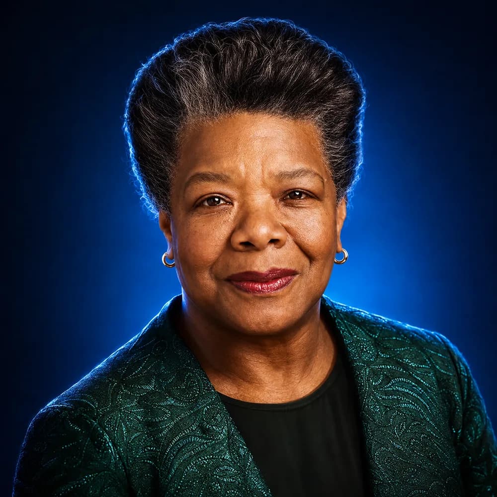 Portrait of Maya Angelou